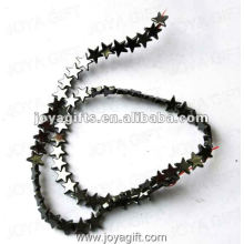 10MM Loose Magnetic Hematite Star Beads 16 &quot;